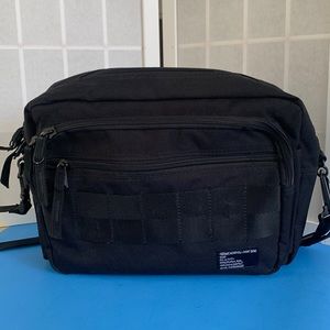 Stussy military style crossbody canvas bag preowned